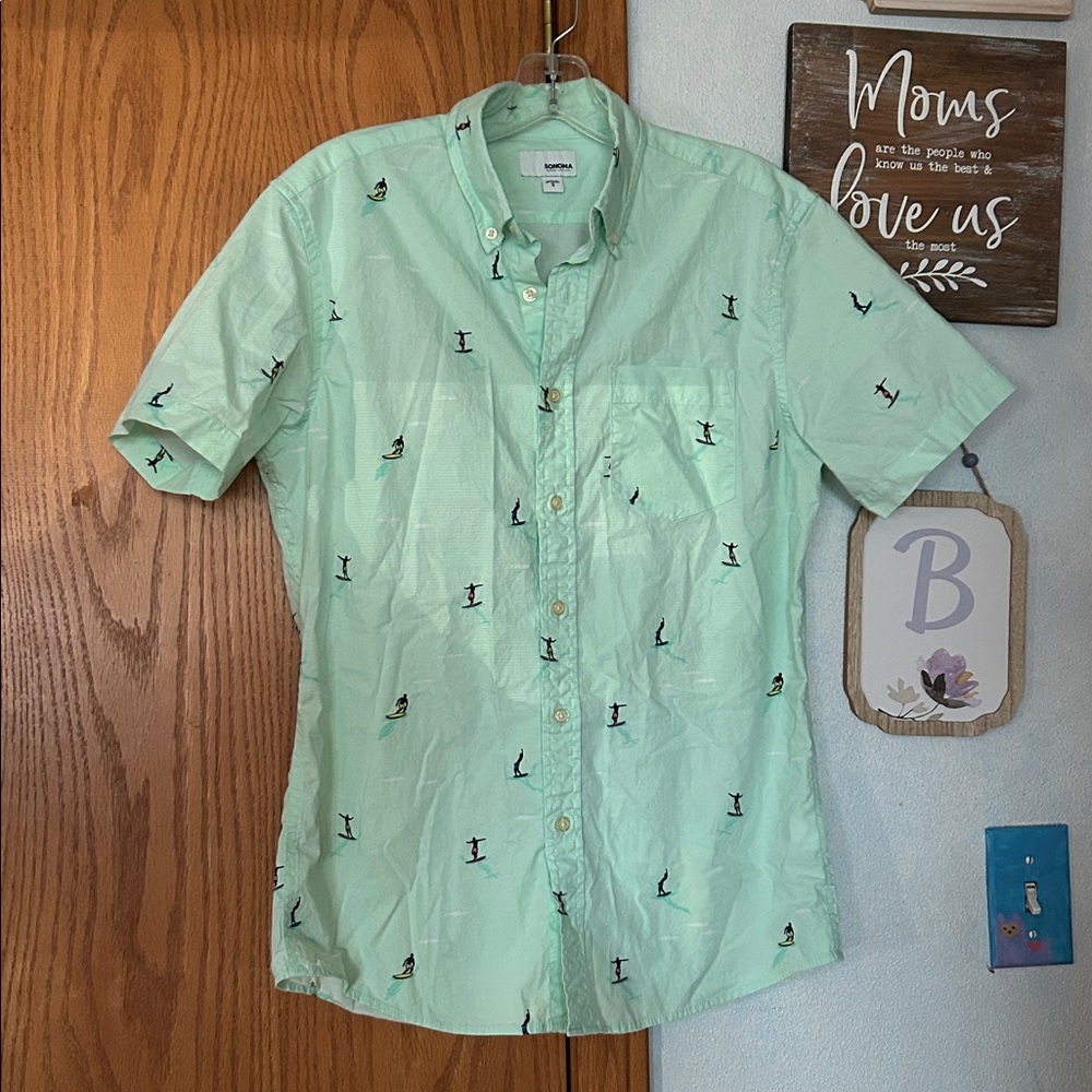 Sonoma Light Green Shirt - Men’s Size Small